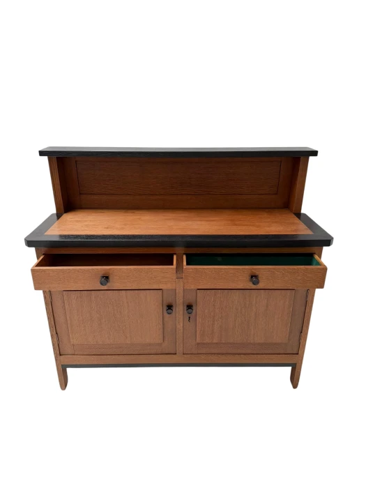 Art Deco Modernist Credenza or Sideboard by H. Fels for L.O.V. Oosterbeek